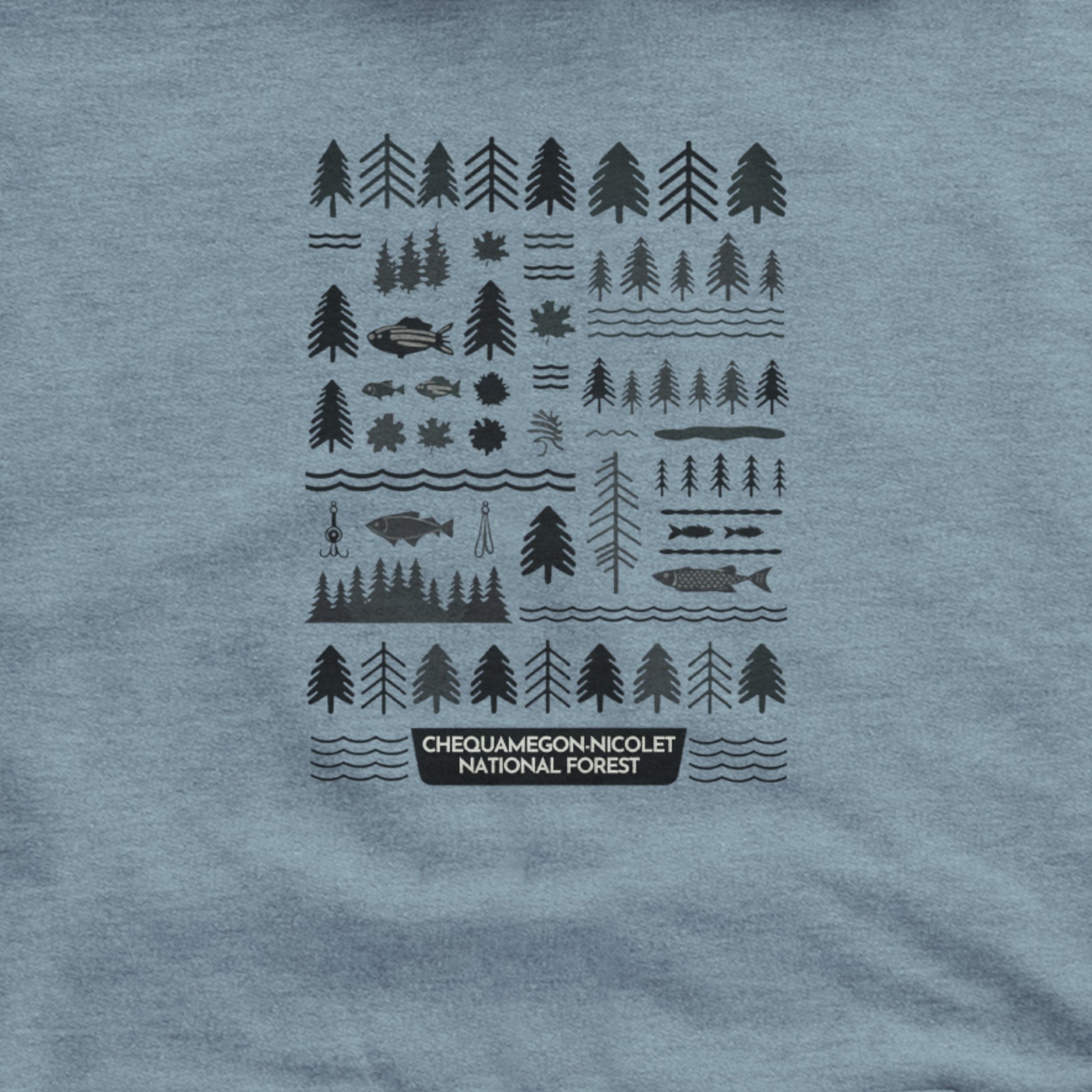 Chequamegon-Nicolet National Forest Hoodie Adventure and Outdoors Themed Hoodie