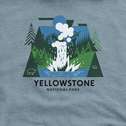 Yellowstone National Park Hoodie Adventure and Outdoors Themed Hoodie