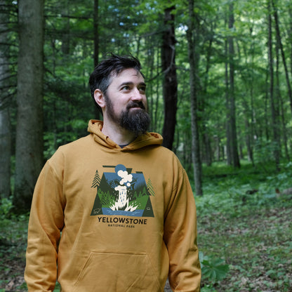 Yellowstone National Park Hoodie Adventure and Outdoors Themed Hoodie