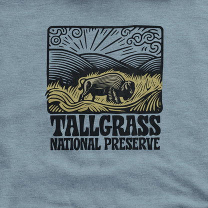 Tallgrass Prairie National Preserve Hoodie Adventure and Outdoors Themed Hoodie