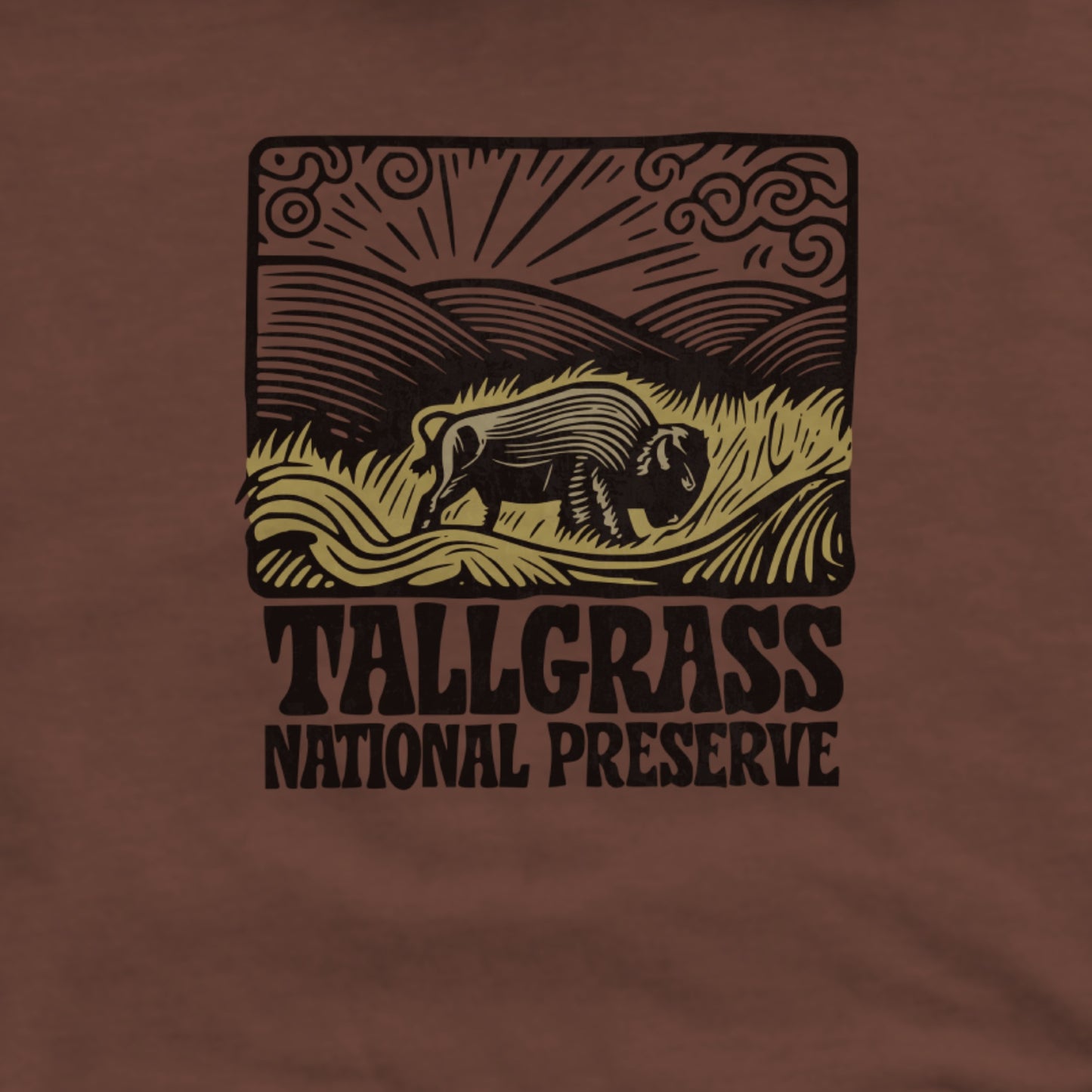 Tallgrass Prairie National Preserve Hoodie Adventure and Outdoors Themed Hoodie