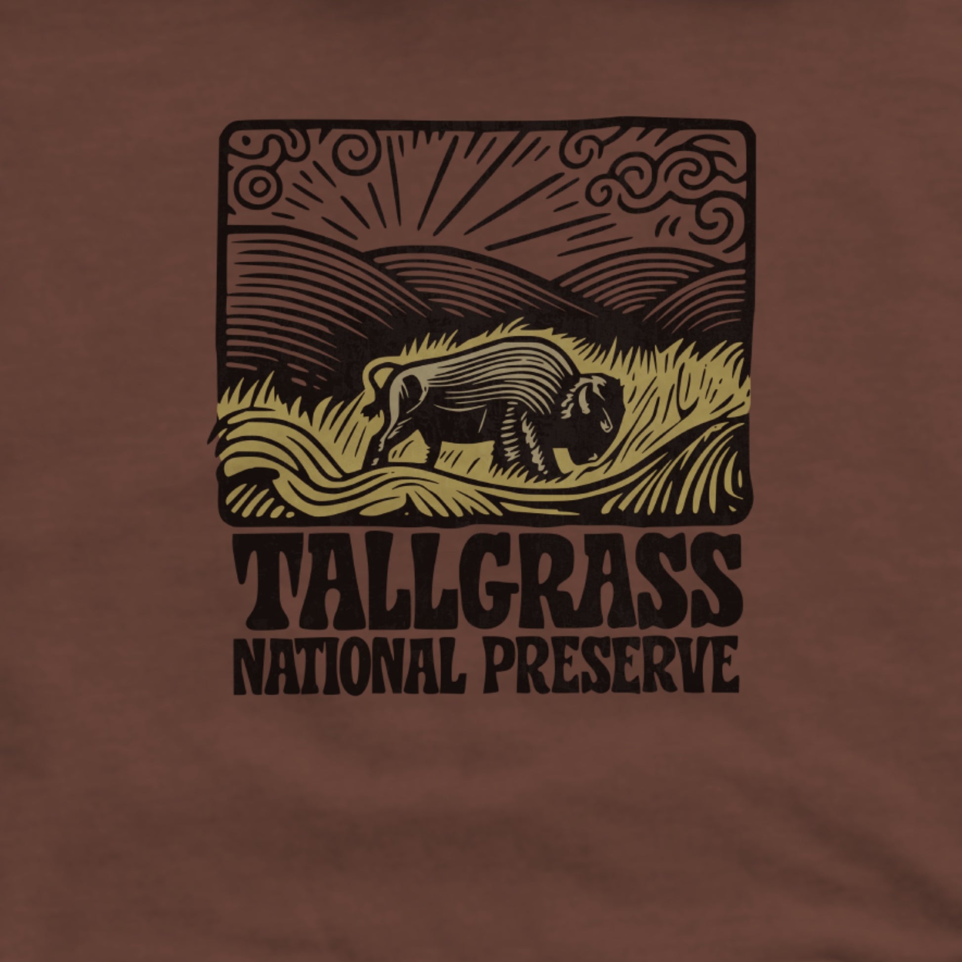 Tallgrass Prairie National Preserve Hoodie Adventure and Outdoors Themed Hoodie