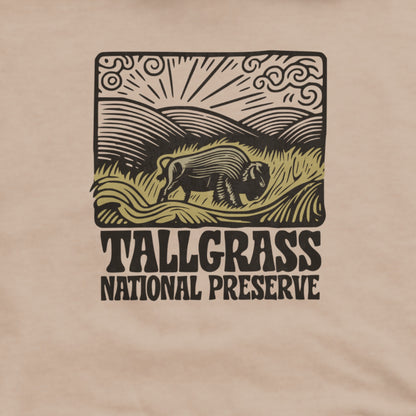 Tallgrass Prairie National Preserve Hoodie Adventure and Outdoors Themed Hoodie
