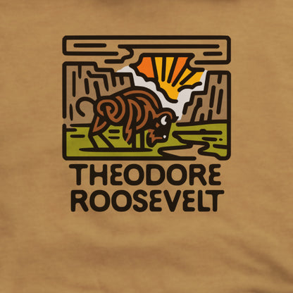 Theodore Roosevelt National Park Hoodie Adventure and Outdoors Themed Hoodie