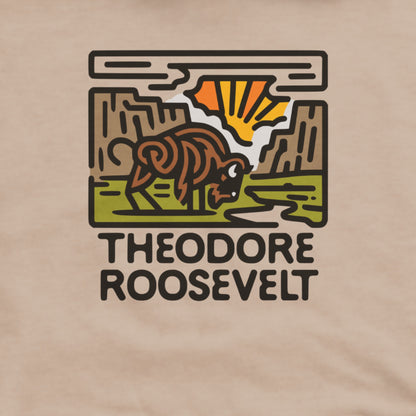 Theodore Roosevelt National Park Hoodie Adventure and Outdoors Themed Hoodie