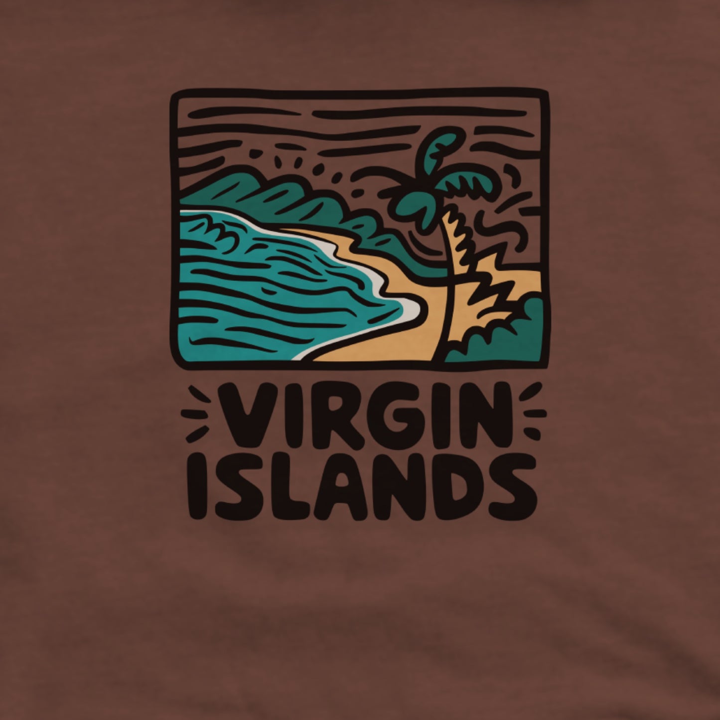 Virgin Islands National Park Hoodie Adventure and Outdoors Themed Hoodie