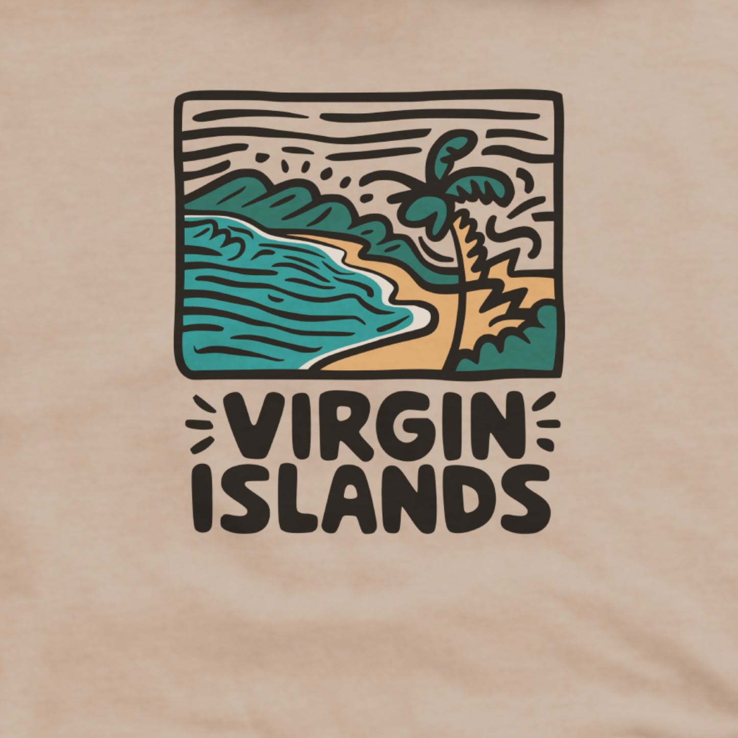 Virgin Islands National Park Hoodie Adventure and Outdoors Themed Hoodie