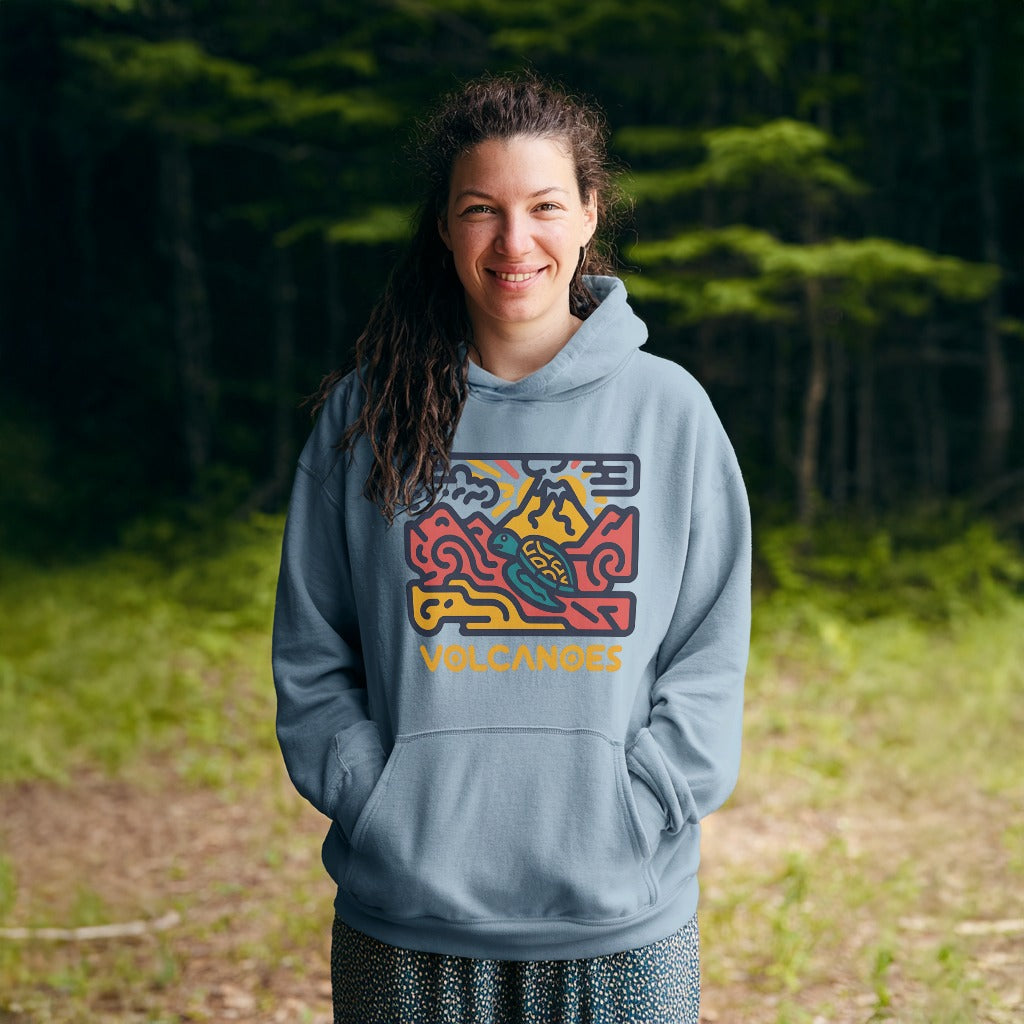 Hawai'i Volcanoes National Park Hoodie Adventure and Outdoors Themed Hoodie