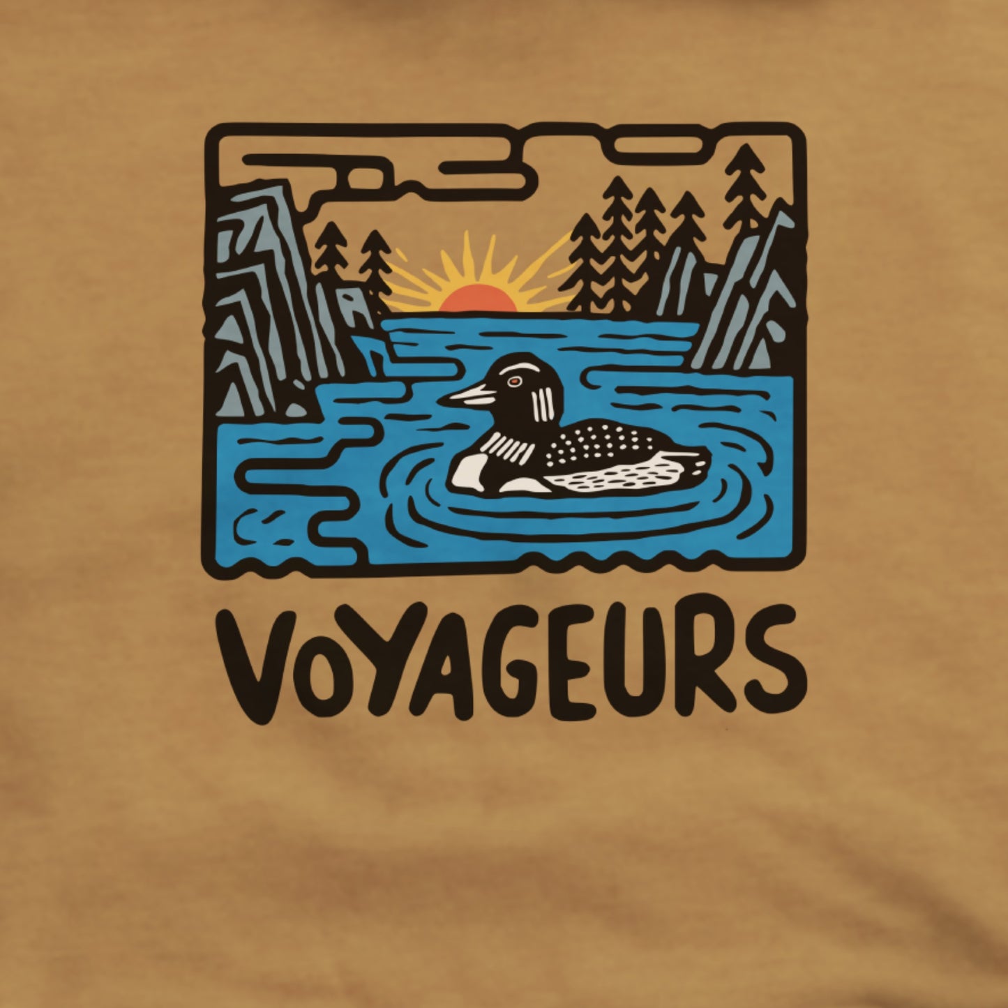Voyageurs National Park Hoodie Adventure and Outdoors Themed Hoodie