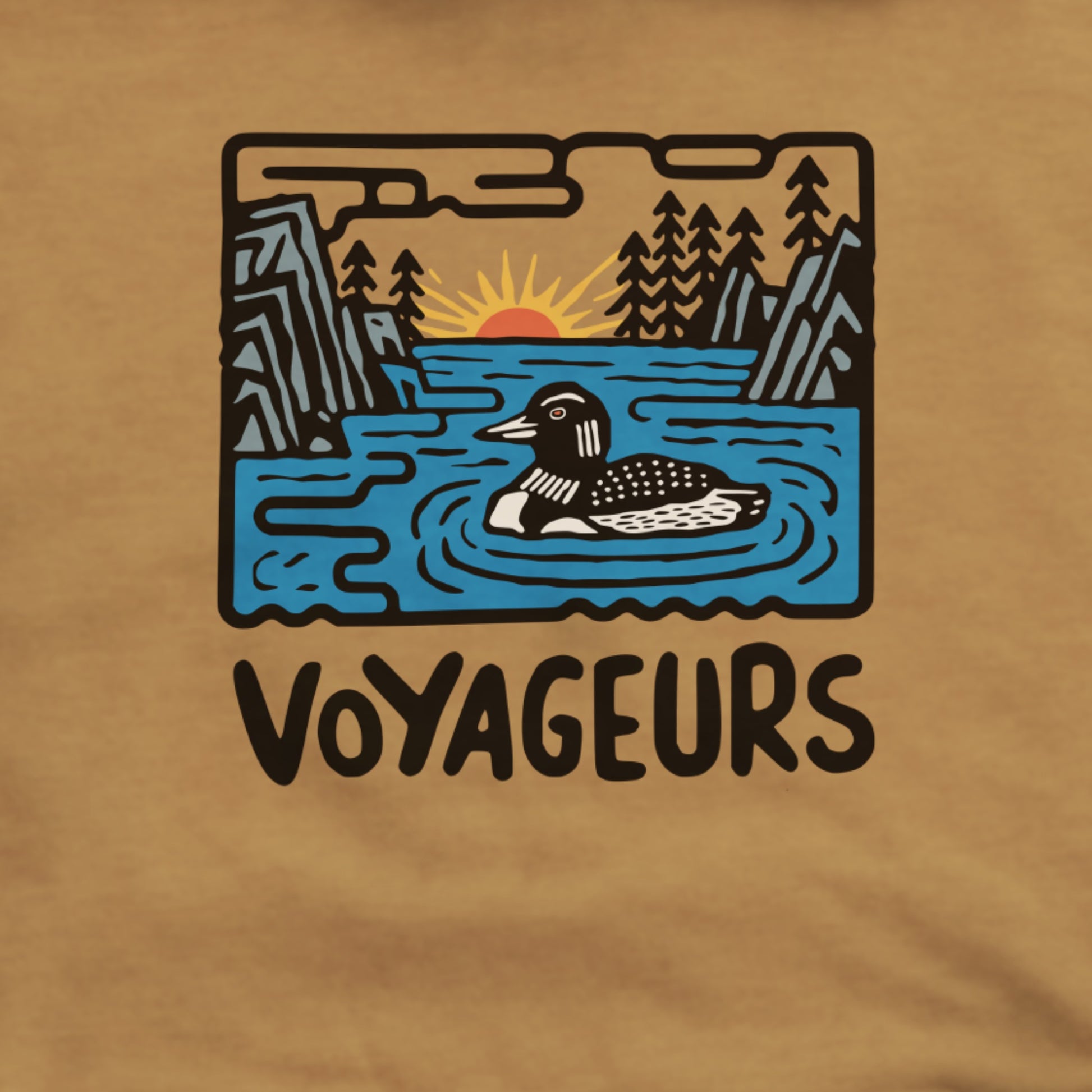 Voyageurs National Park Hoodie Adventure and Outdoors Themed Hoodie