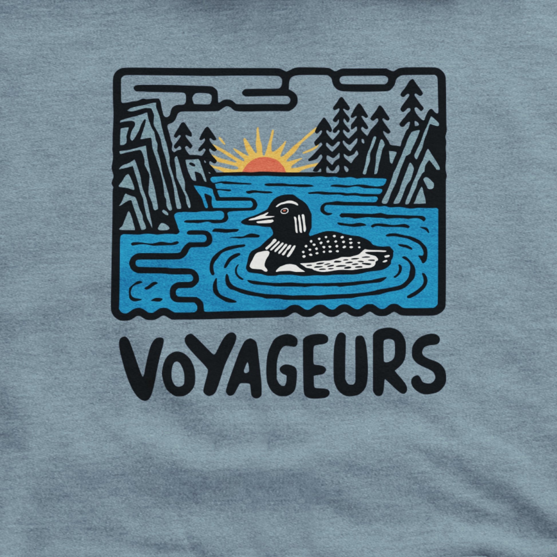 Voyageurs National Park Hoodie Adventure and Outdoors Themed Hoodie