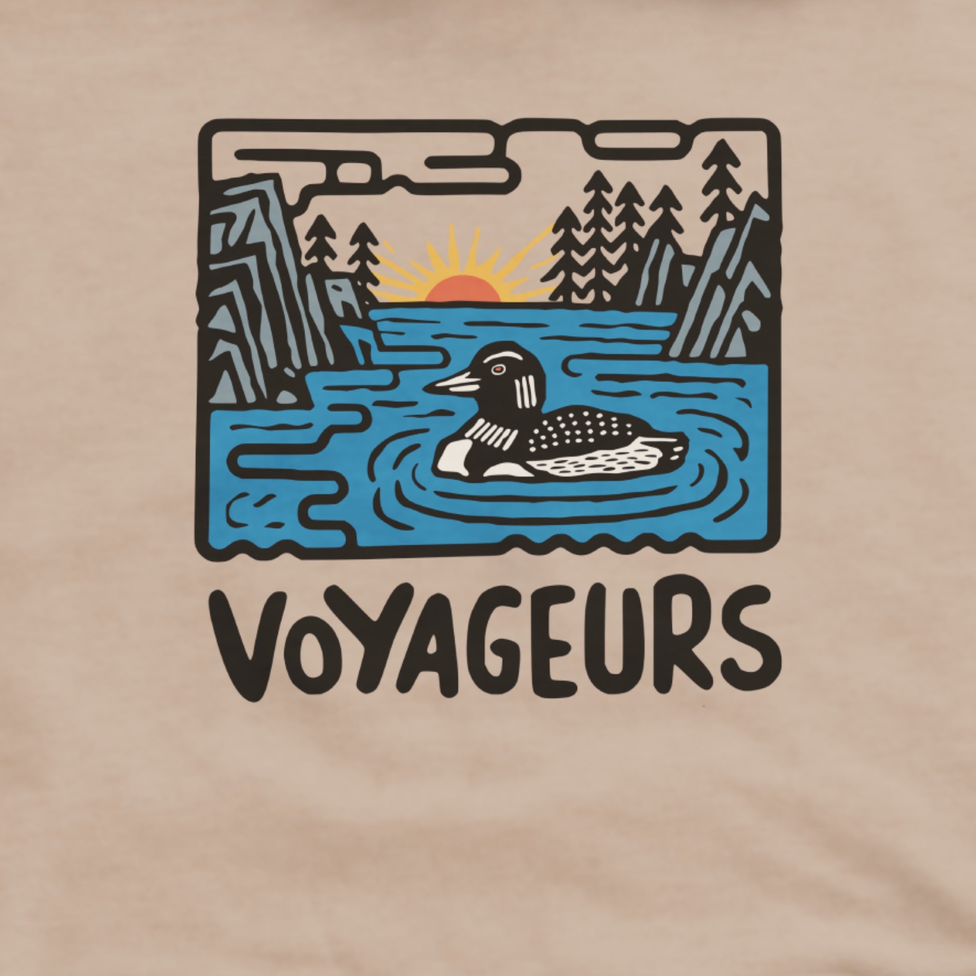 Voyageurs National Park Hoodie Adventure and Outdoors Themed Hoodie