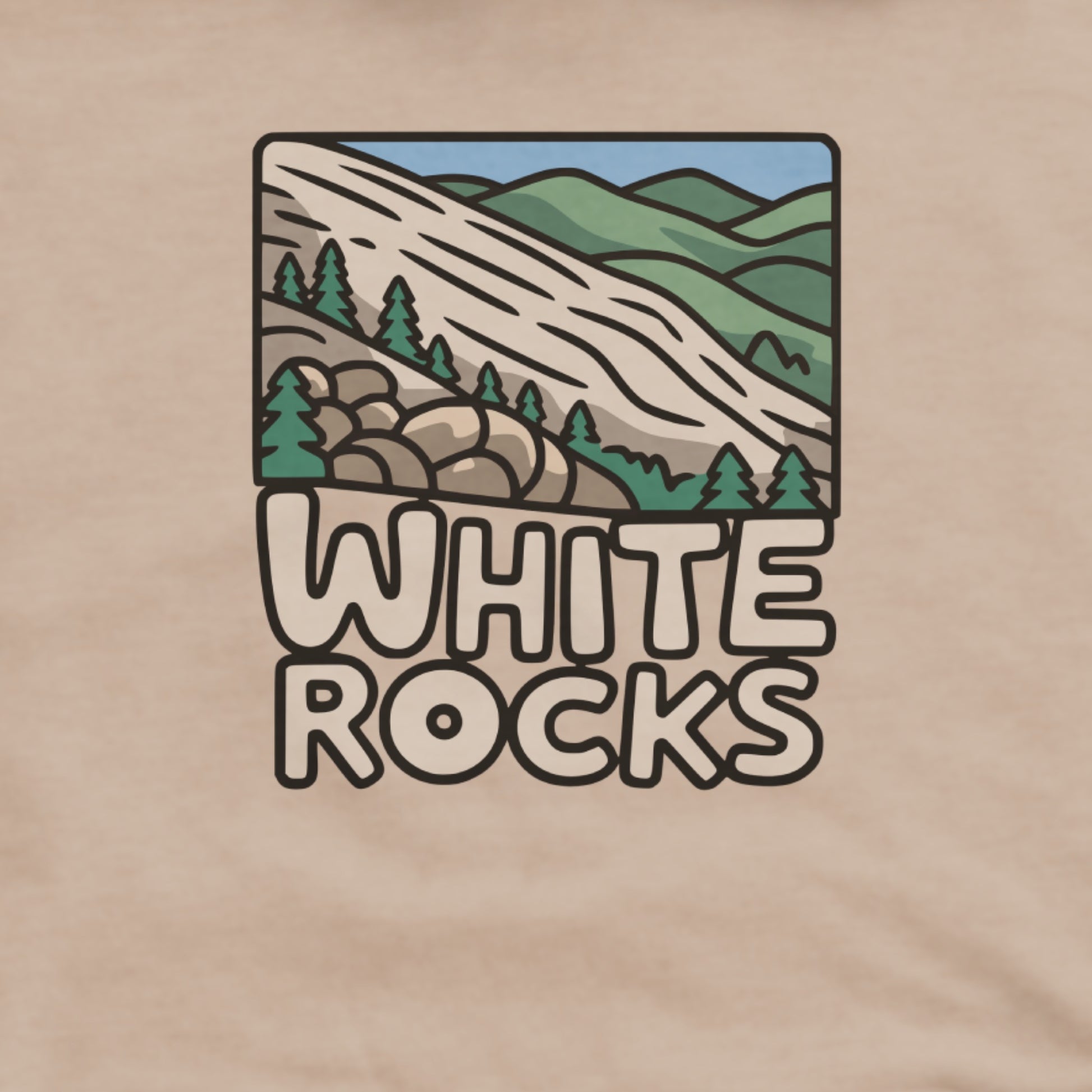 White Rocks National Recreation Area Hoodie Adventure and Outdoors Themed Hoodie