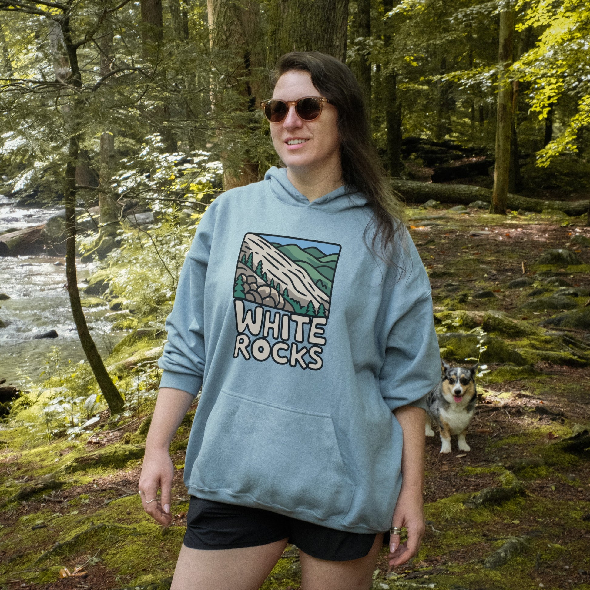 White Rocks National Recreation Area Hoodie Adventure and Outdoors Themed Hoodie
