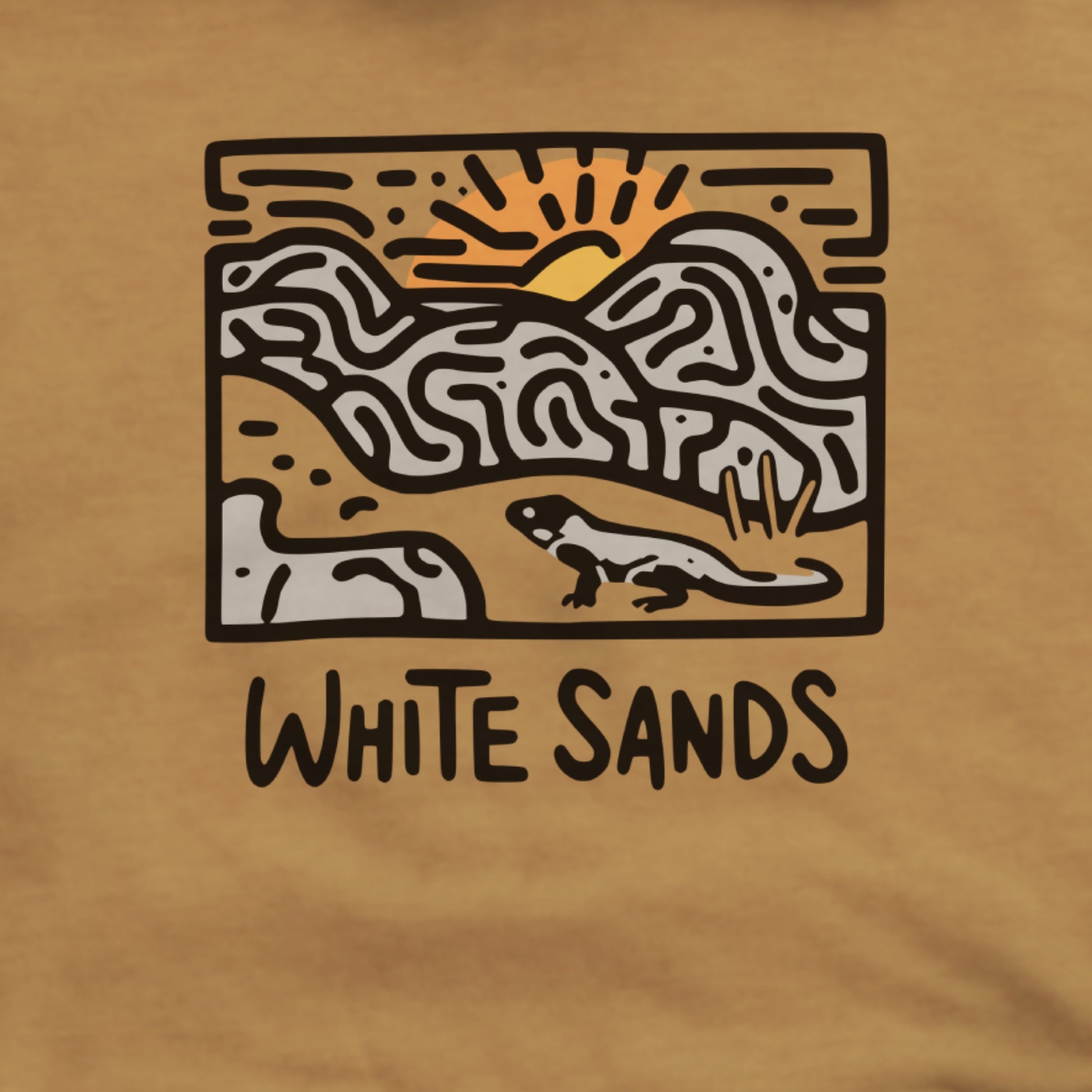 White Sands National Park Hoodie Adventure and Outdoors Themed Hoodie