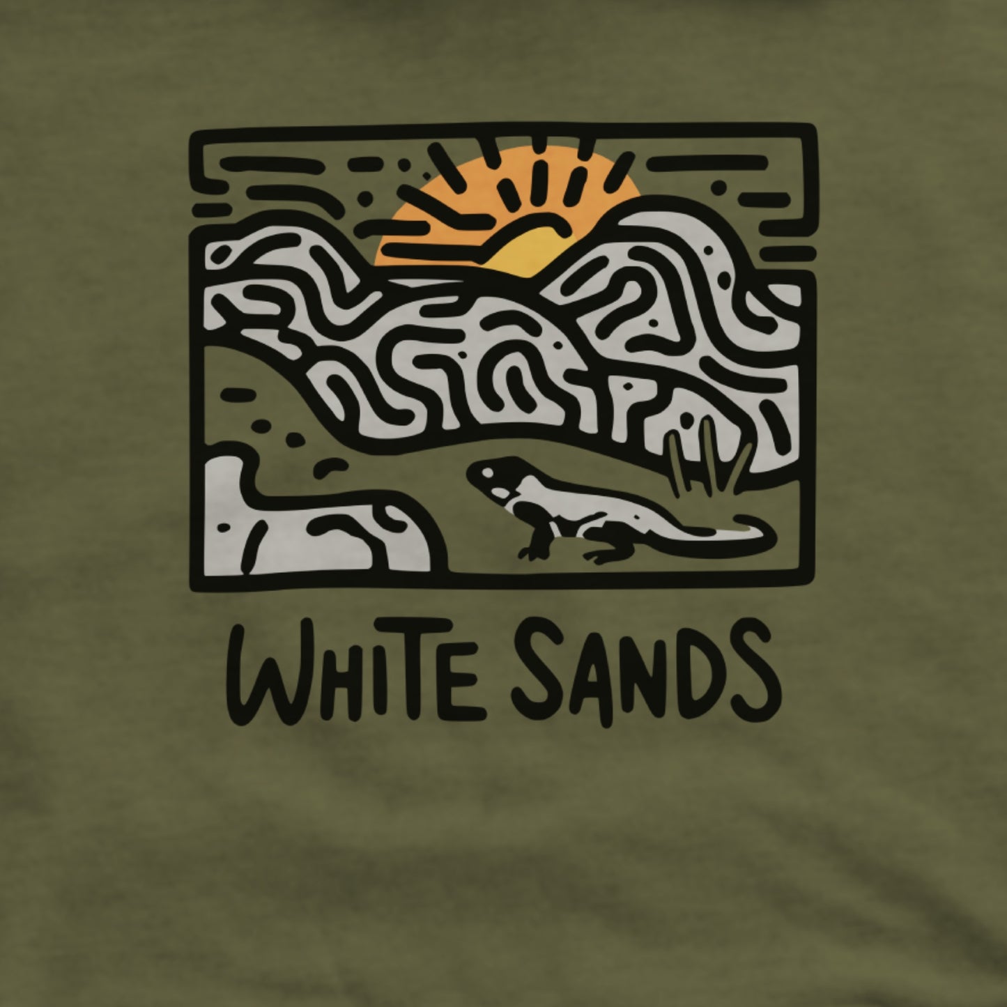 White Sands National Park Hoodie Adventure and Outdoors Themed Hoodie