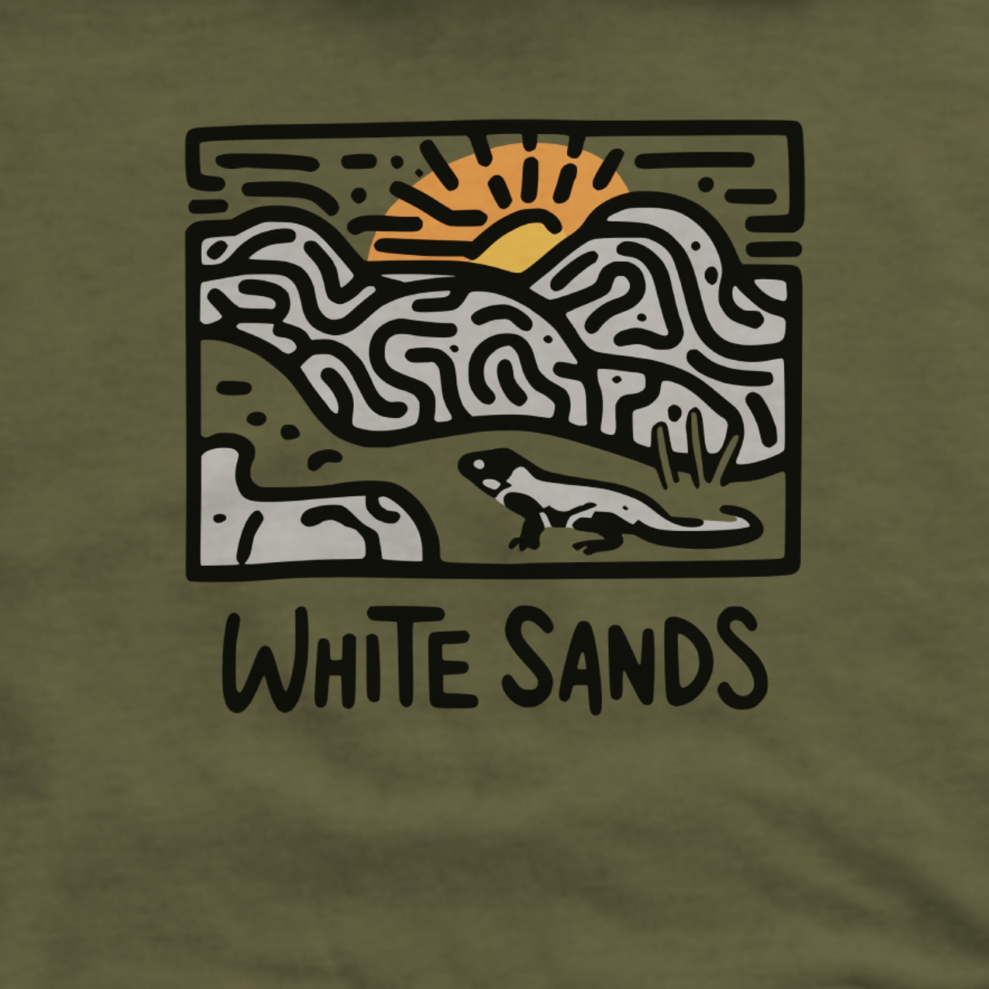 White Sands National Park Hoodie Adventure and Outdoors Themed Hoodie