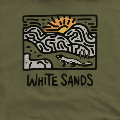 White Sands National Park Hoodie Adventure and Outdoors Themed Hoodie