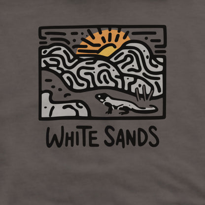 White Sands National Park Hoodie Adventure and Outdoors Themed Hoodie
