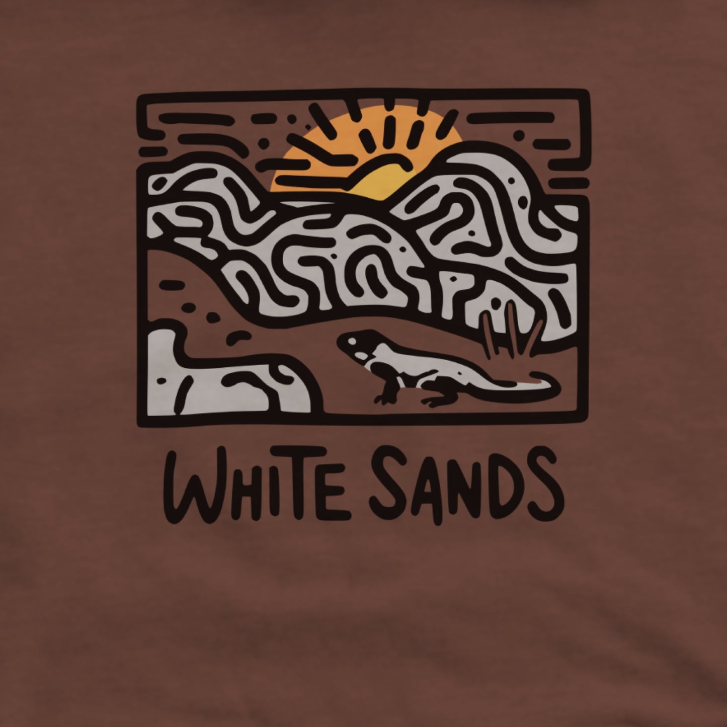 White Sands National Park Hoodie Adventure and Outdoors Themed Hoodie
