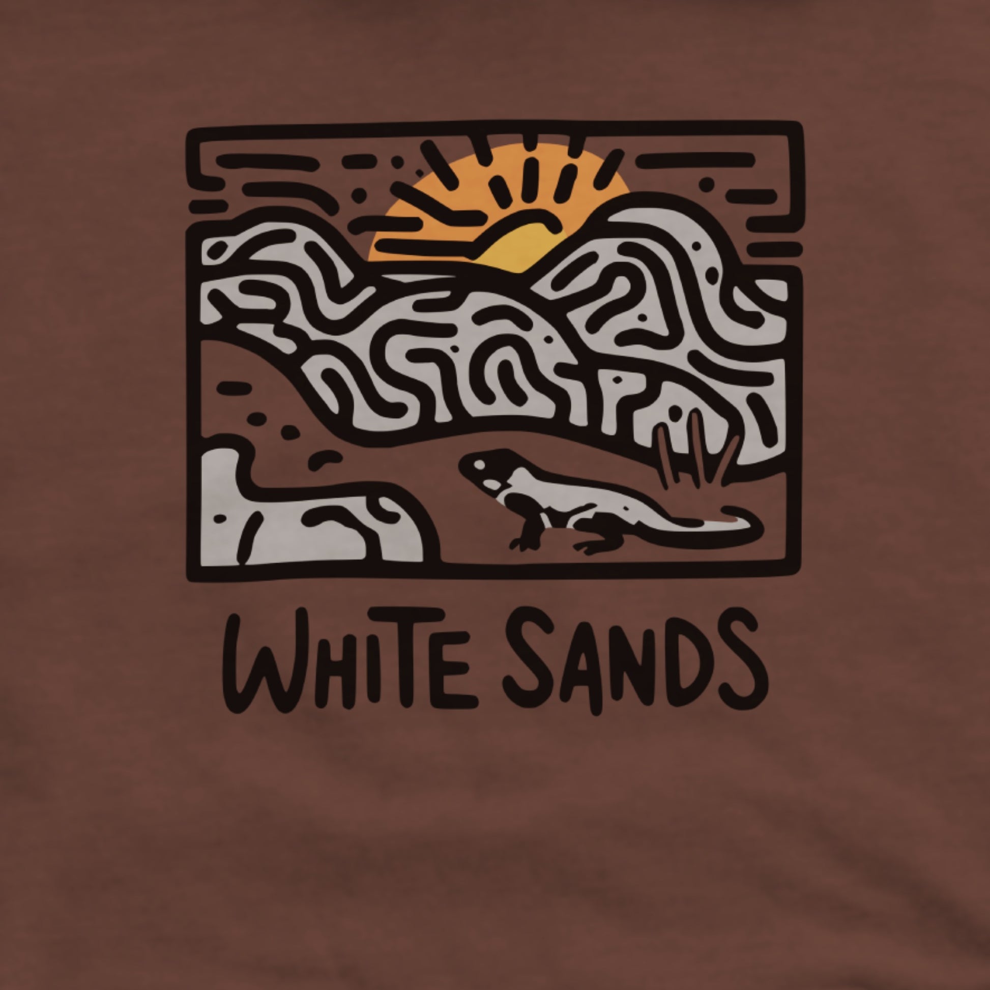 White Sands National Park Hoodie Adventure and Outdoors Themed Hoodie
