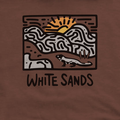 White Sands National Park Hoodie Adventure and Outdoors Themed Hoodie