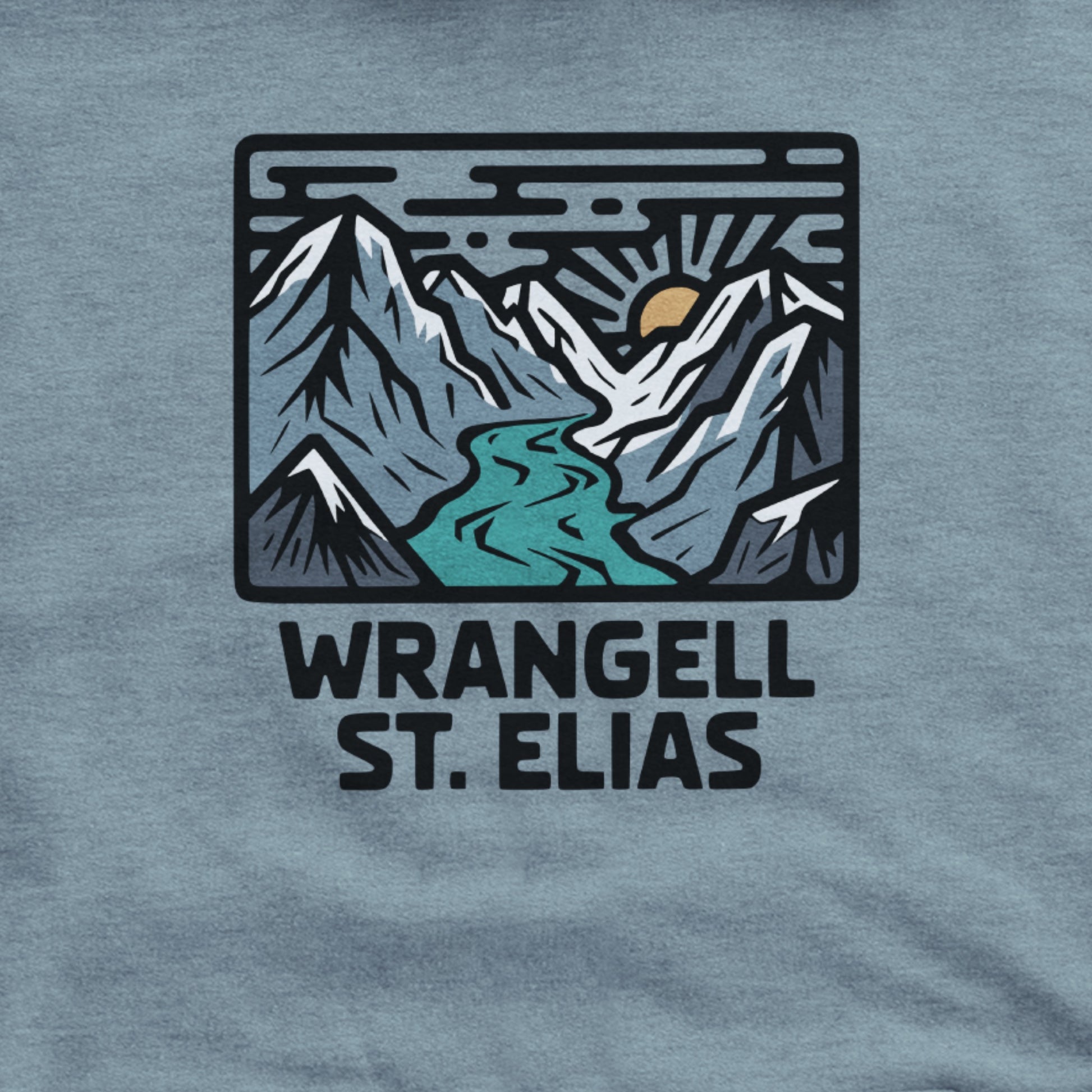 Wrangell St. Elias National Park Hoodie Adventure and Outdoors Themed Hoodie