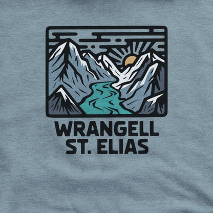 Wrangell St. Elias National Park Hoodie Adventure and Outdoors Themed Hoodie