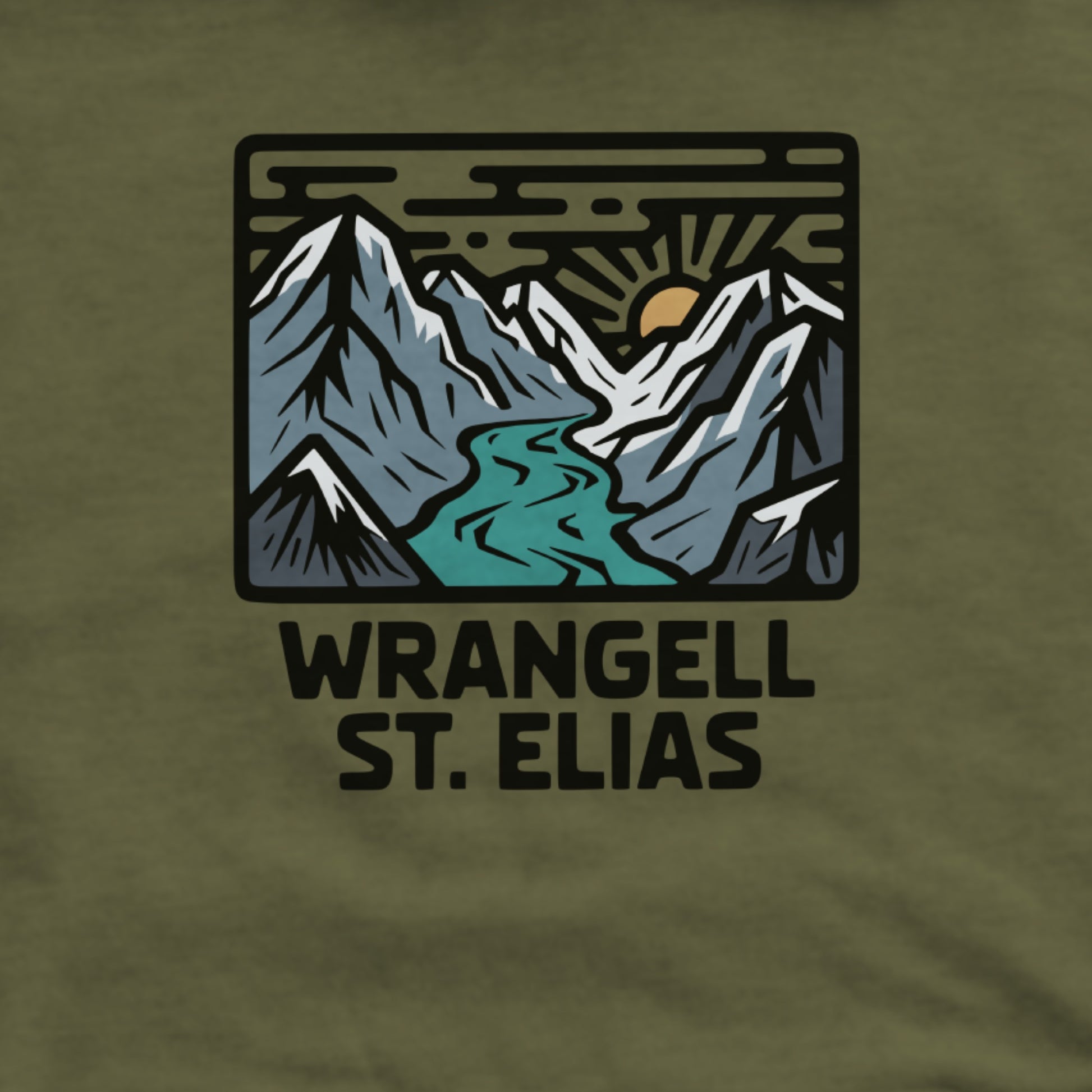 Wrangell St. Elias National Park Hoodie Adventure and Outdoors Themed Hoodie