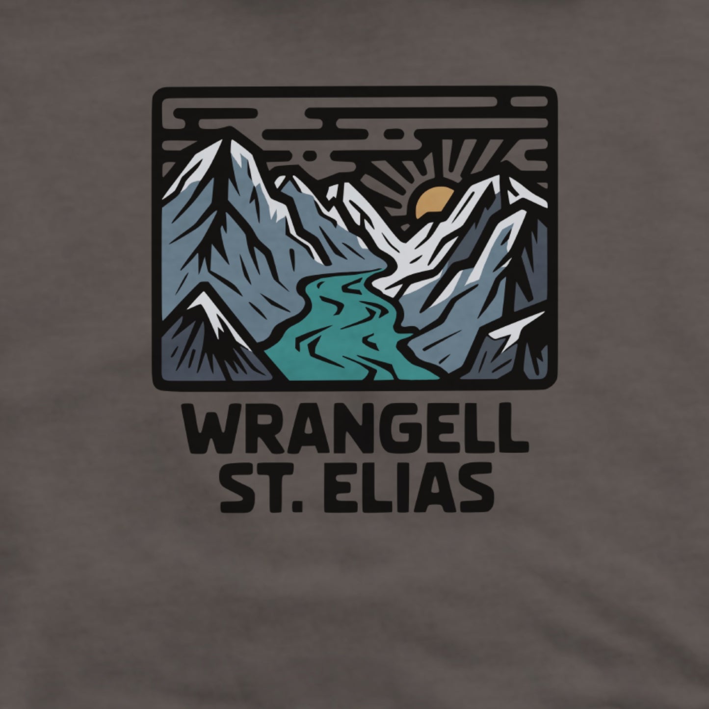 Wrangell St. Elias National Park Hoodie Adventure and Outdoors Themed Hoodie
