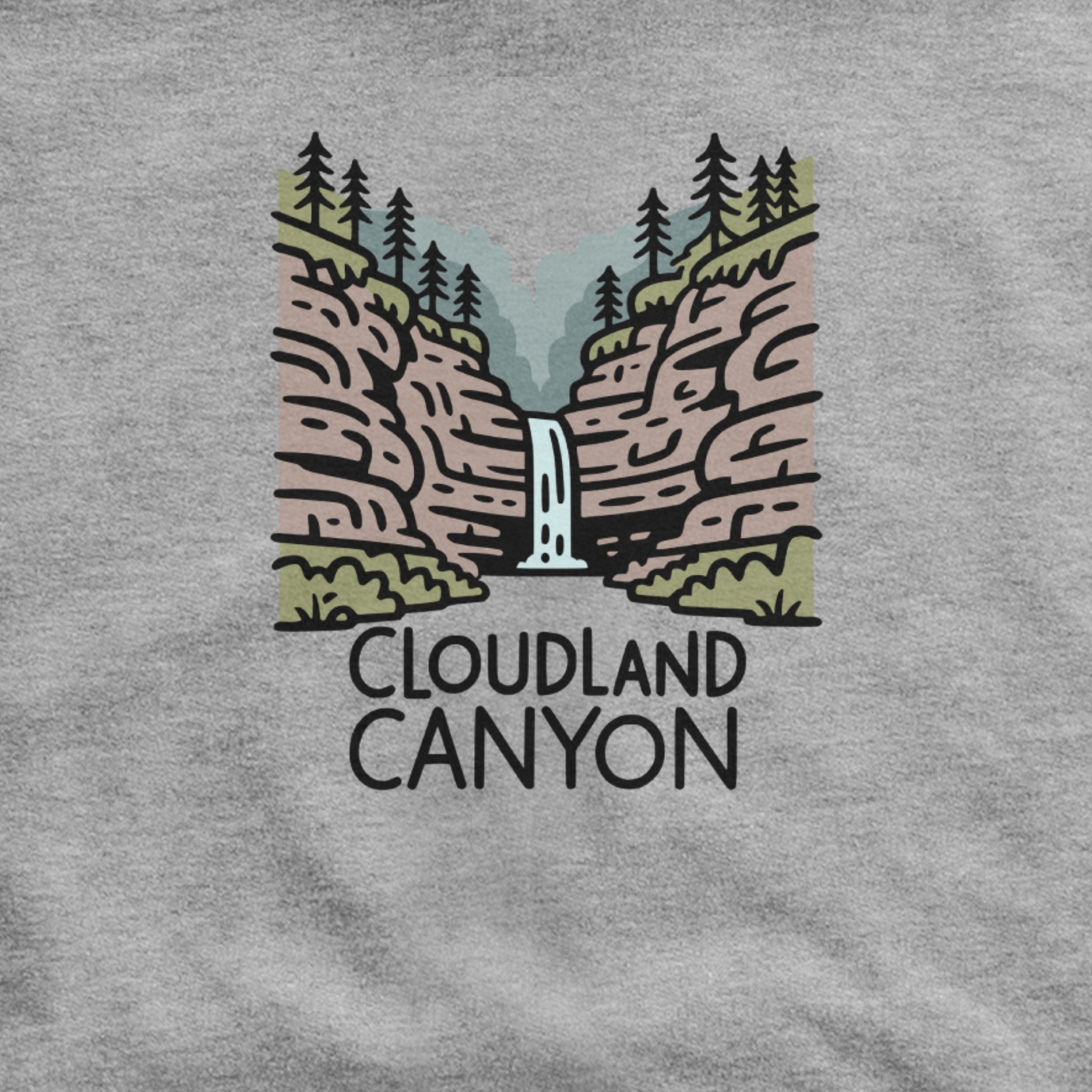 Cloudland Canyon State Park Hoodie Adventure and Outdoors Themed Hoodie