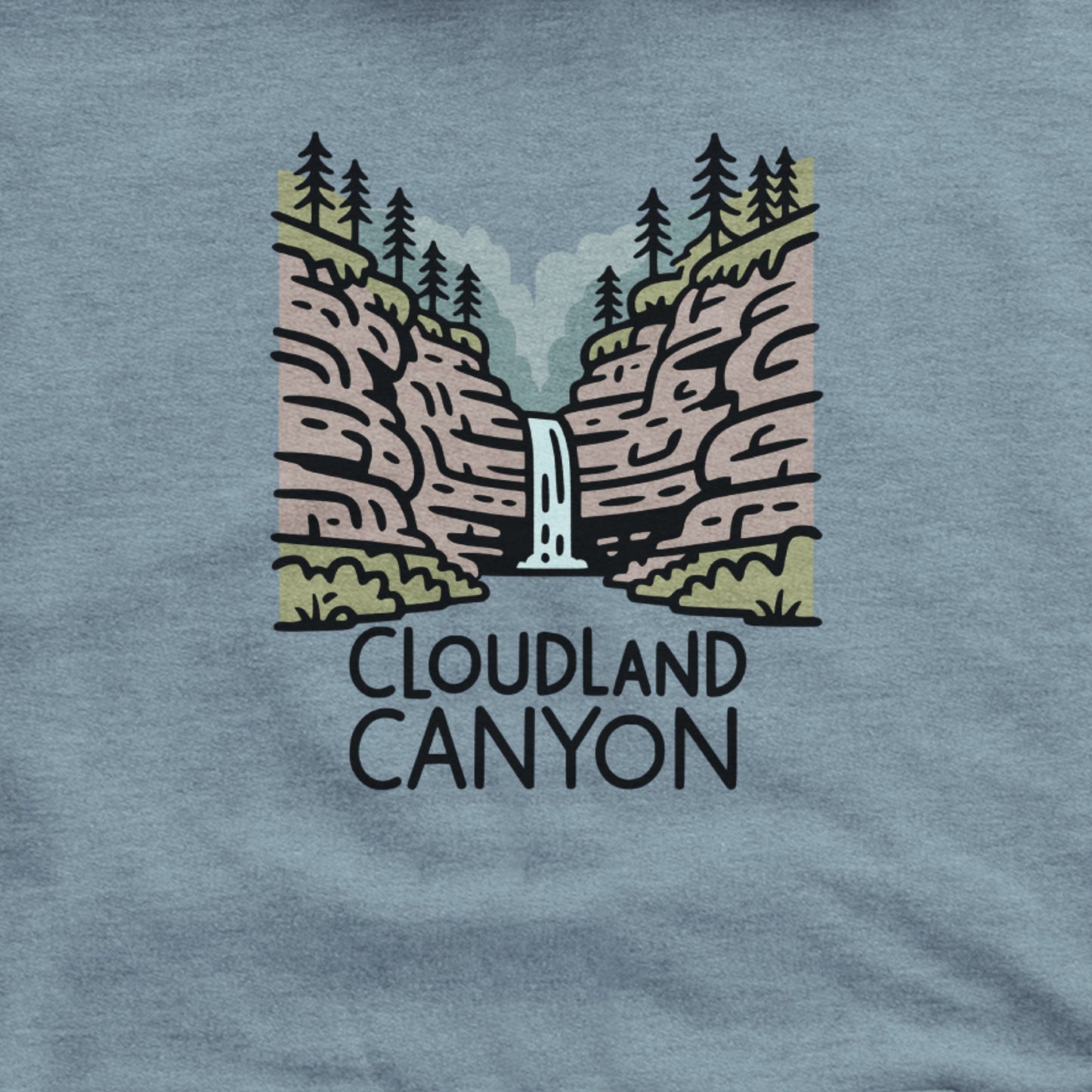 Cloudland Canyon State Park Hoodie Adventure and Outdoors Themed Hoodie