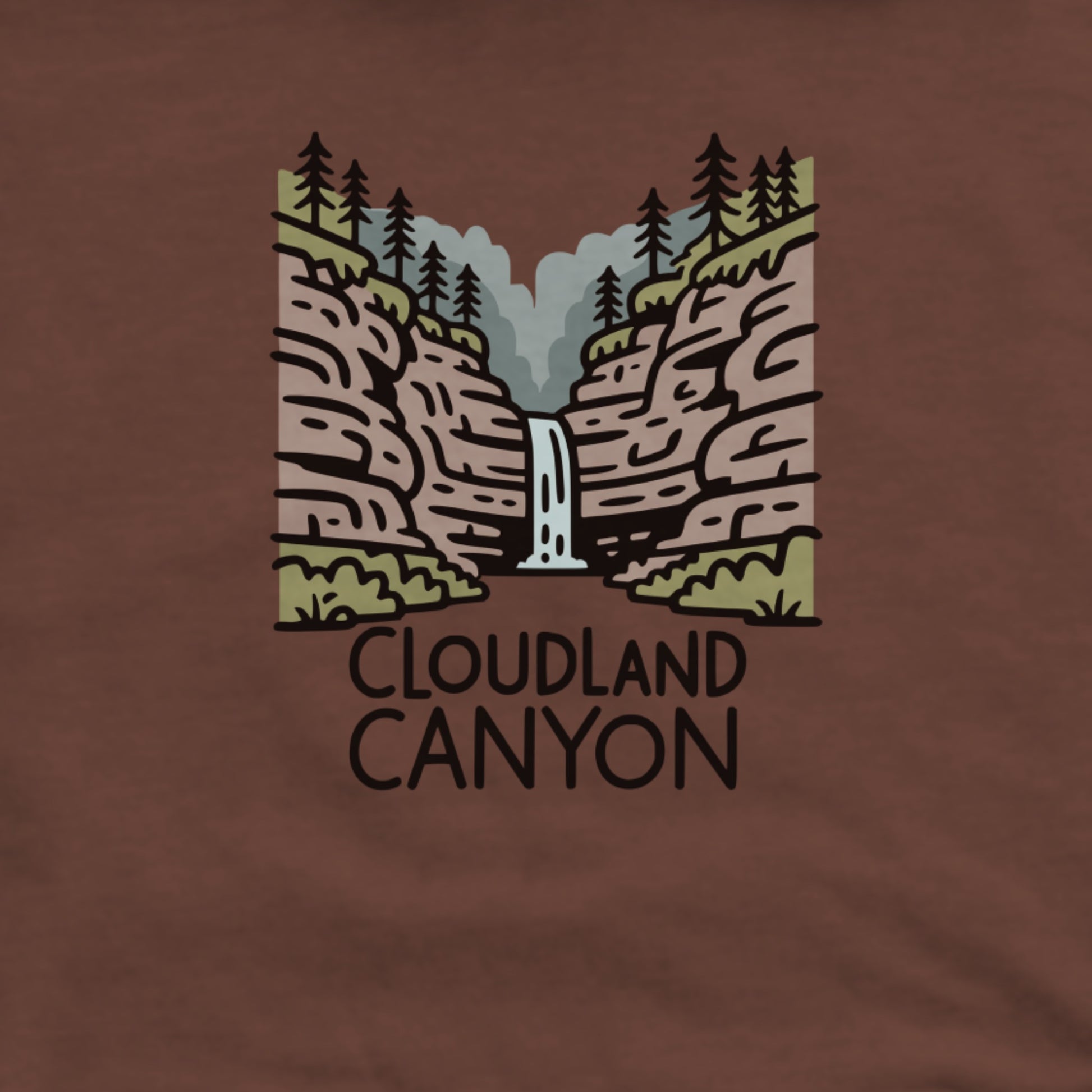Cloudland Canyon State Park Hoodie Adventure and Outdoors Themed Hoodie
