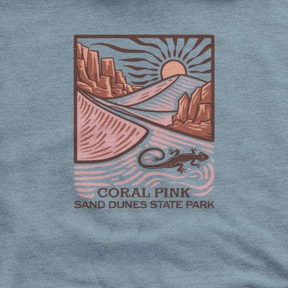 Coral Pink Sand Dunes State Park Hoodie Adventure and Outdoors Themed Hoodie