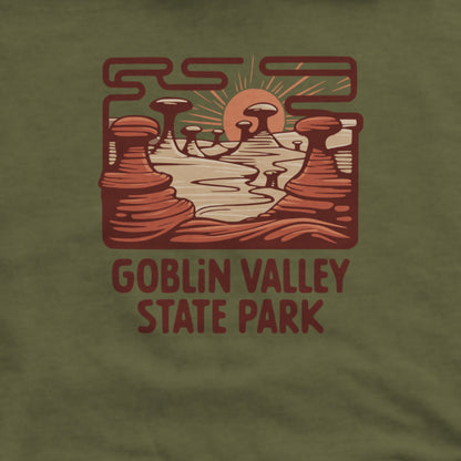 Goblin Valley State Park Hoodie Adventure and Outdoors Themed Hoodie