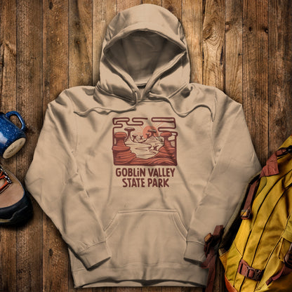 Goblin Valley State Park Hoodie Sand Adventure and Outdoors Themed Hoodie