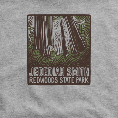 Jedediah Smith Redwoods State Park Hoodie Adventure and Outdoors Themed Hoodie