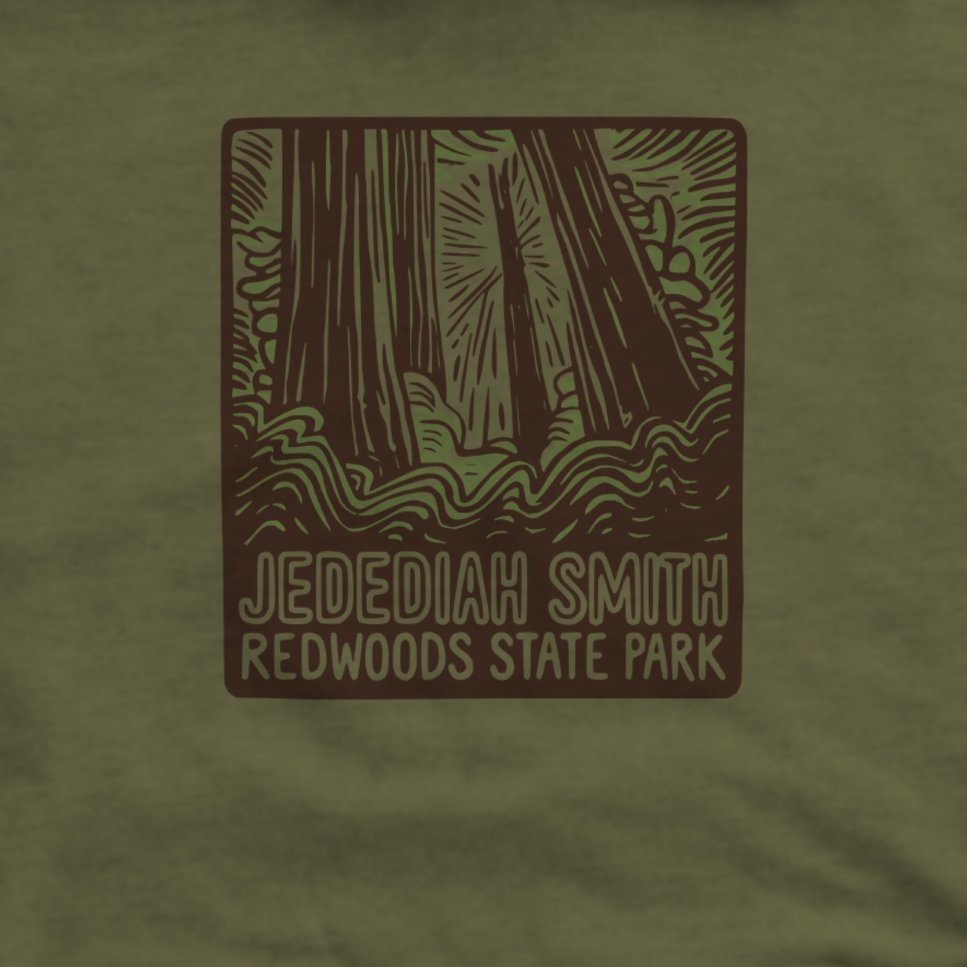Jedediah Smith Redwoods State Park Hoodie Adventure and Outdoors Themed Hoodie