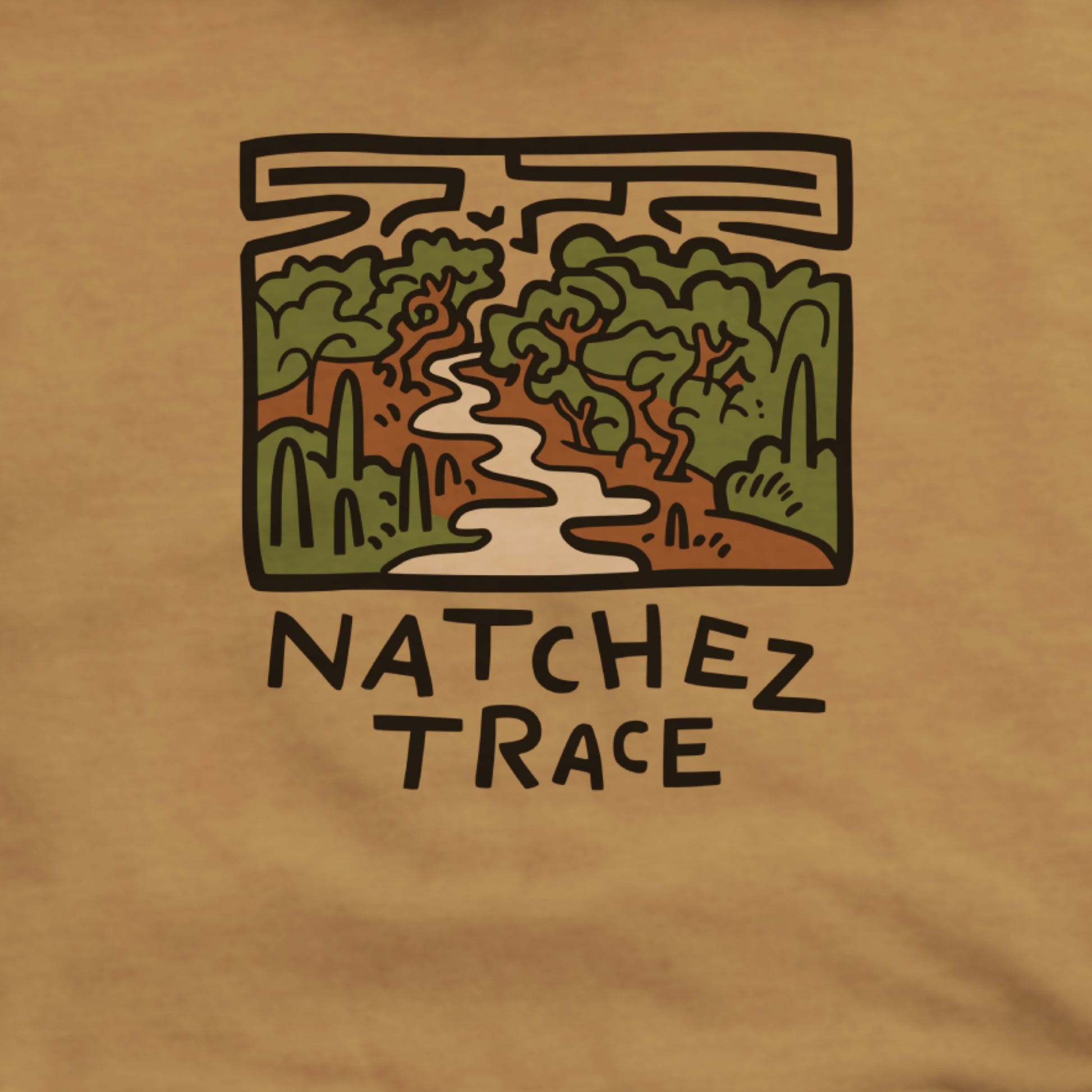 Natchez Trace Hoodie Adventure and Outdoors Themed Hoodie