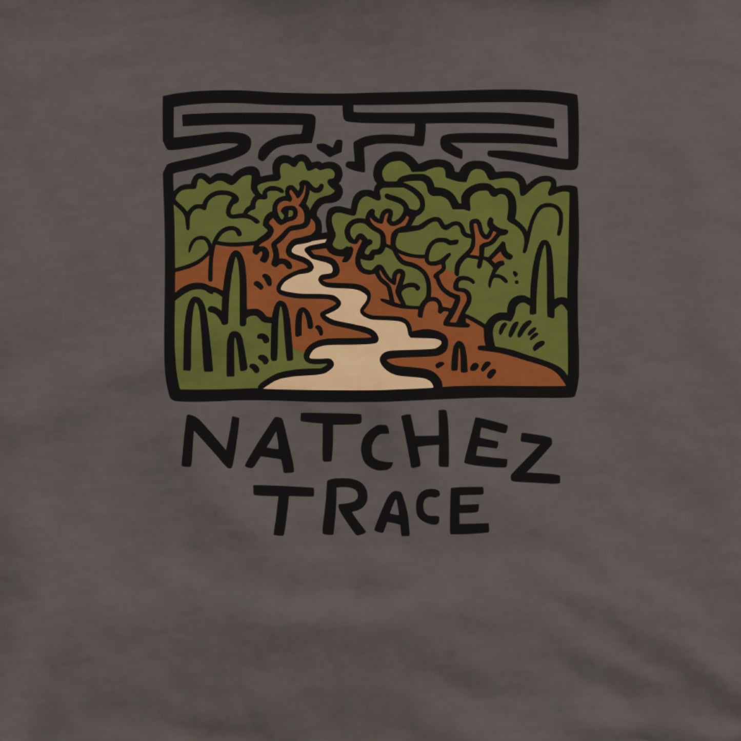 Natchez Trace Hoodie Adventure and Outdoors Themed Hoodie