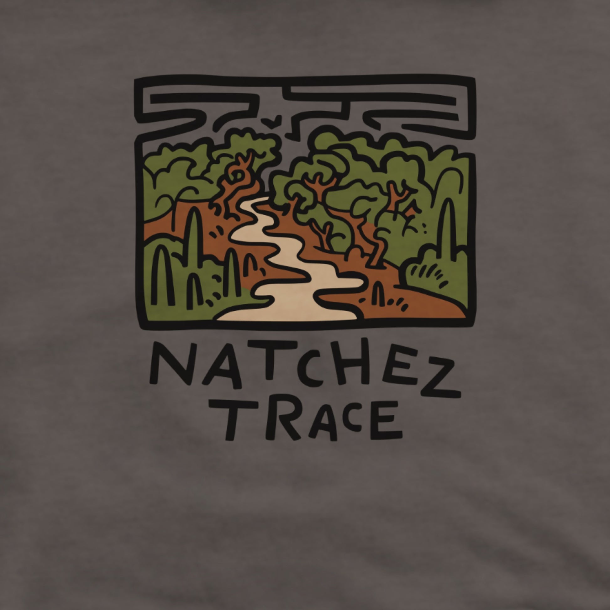Natchez Trace Hoodie Adventure and Outdoors Themed Hoodie