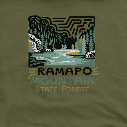 Ramapo Mountain State Forest Hoodie Adventure and Outdoors Themed Hoodie