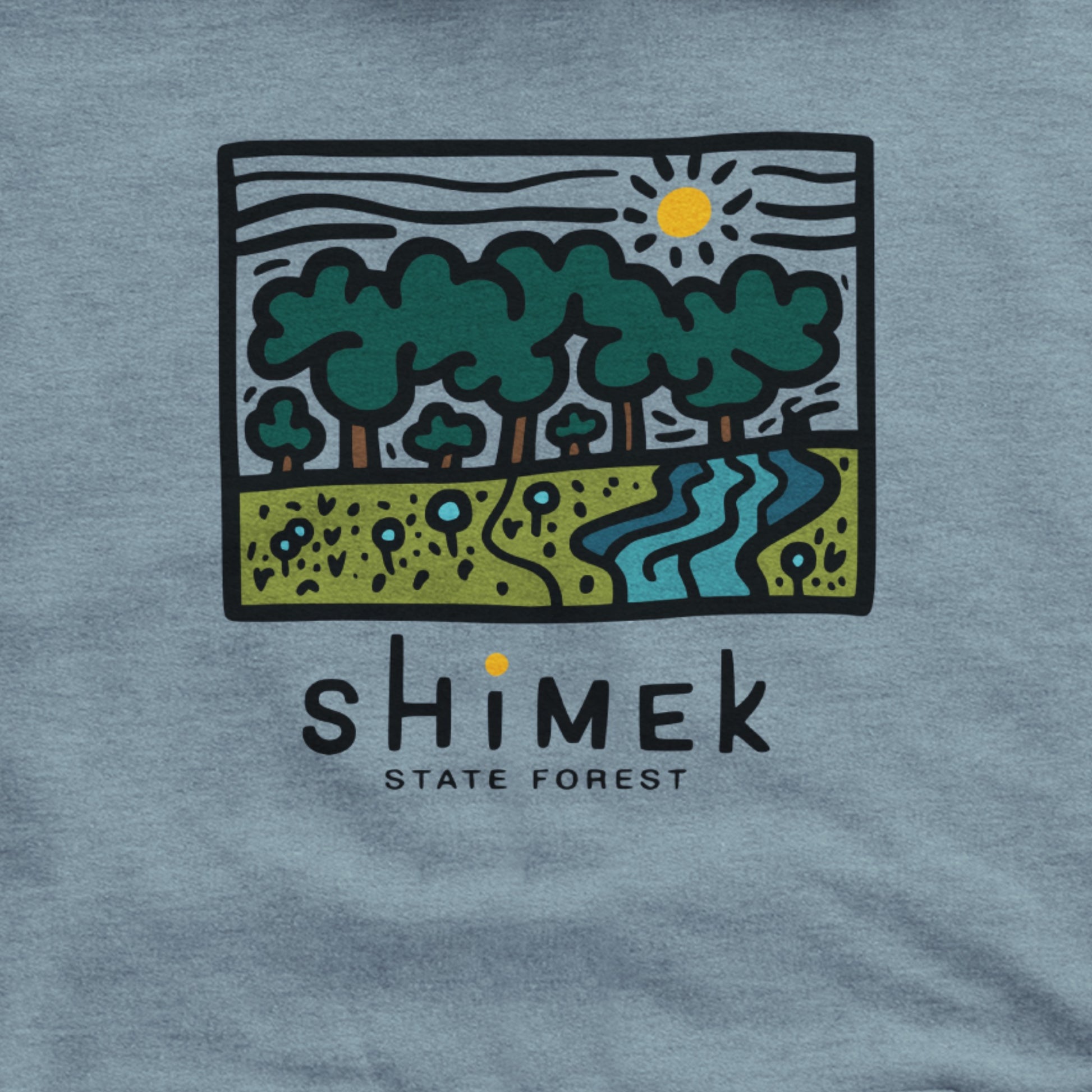 Shimek State Forest Hoodie Adventure and Outdoors Themed Hoodie