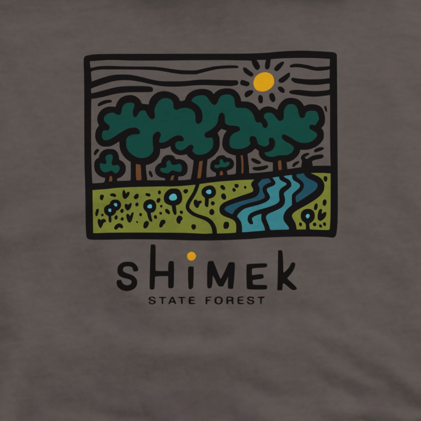 Shimek State Forest Hoodie Adventure and Outdoors Themed Hoodie