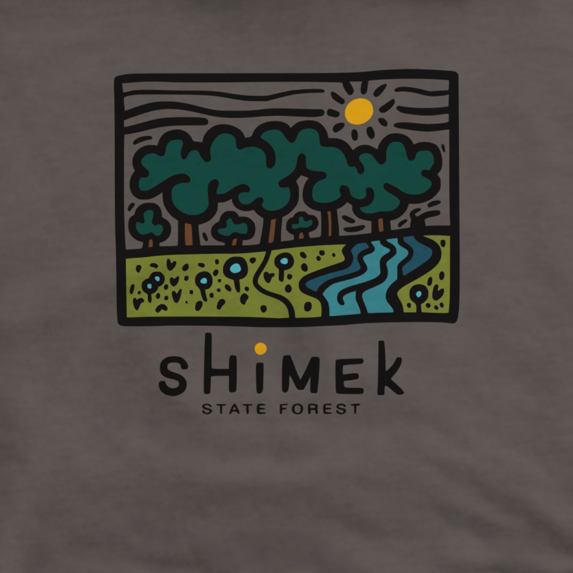 Shimek State Forest Hoodie Adventure and Outdoors Themed Hoodie