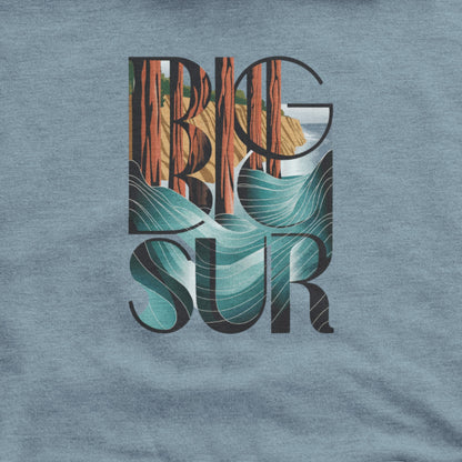Big Sur State Park Hoodie Adventure and Outdoors Themed Hoodie