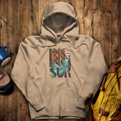 Big Sur State Park Hoodie Sand Adventure and Outdoors Themed Hoodie