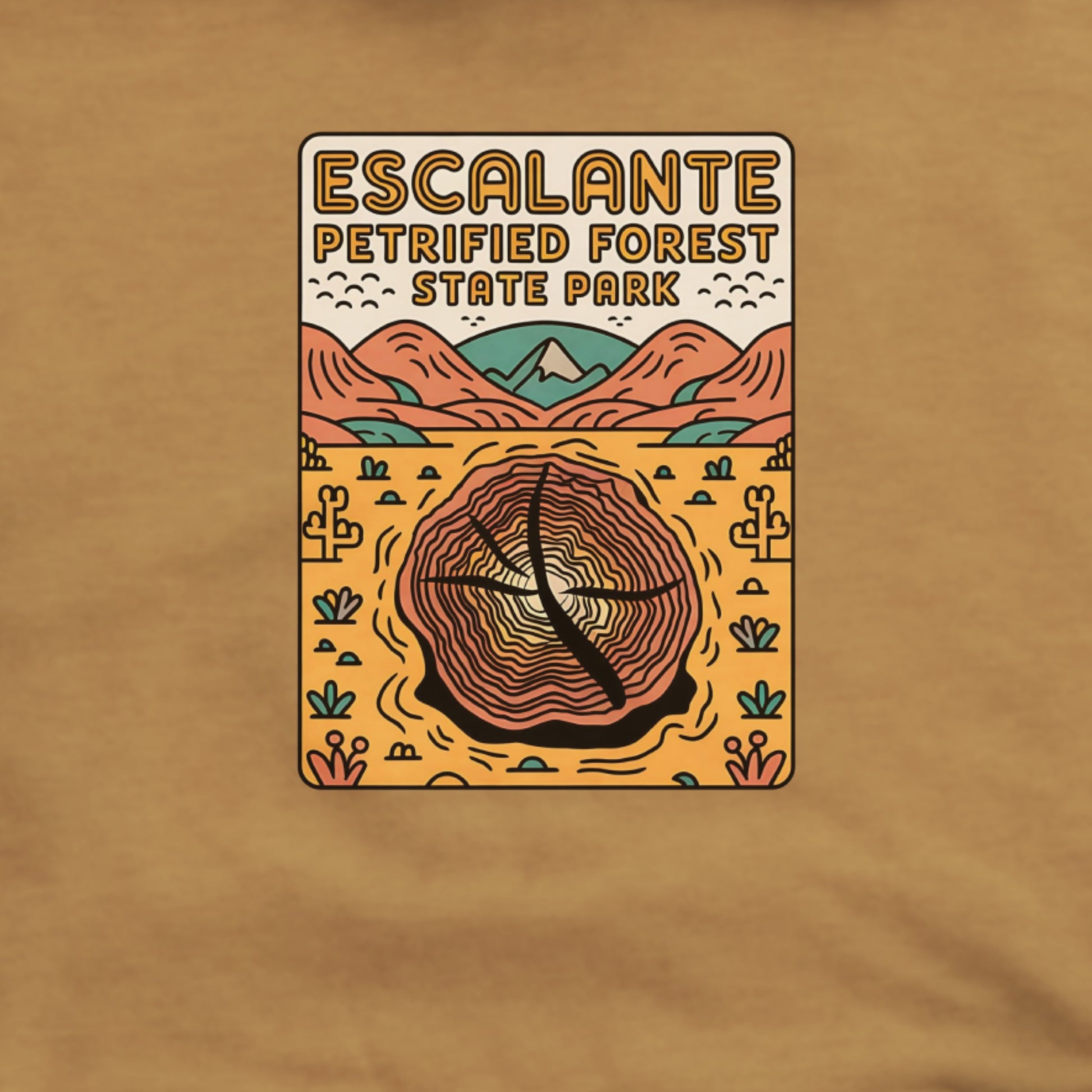 Escalante Petrified Forest State Park Hoodie Adventure and Outdoors Themed Hoodie