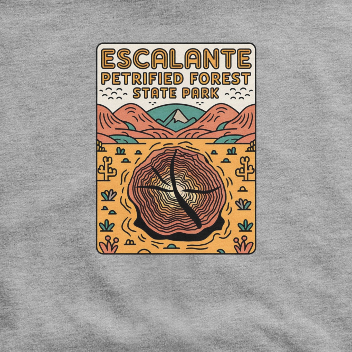 Escalante Petrified Forest State Park Hoodie Adventure and Outdoors Themed Hoodie