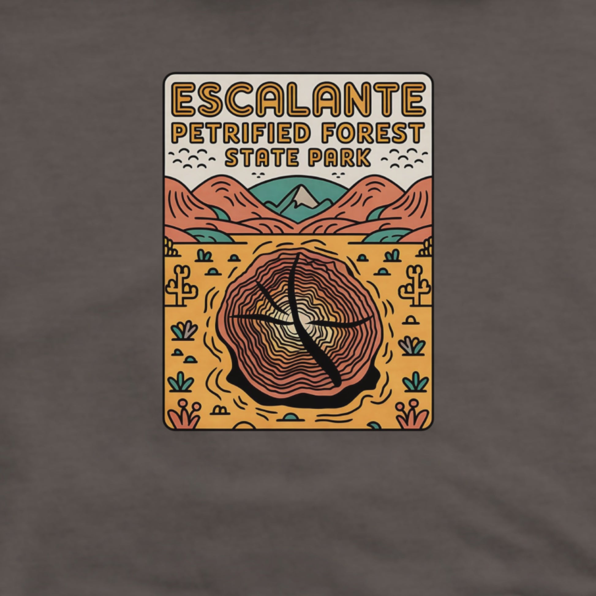 Escalante Petrified Forest State Park Hoodie Adventure and Outdoors Themed Hoodie